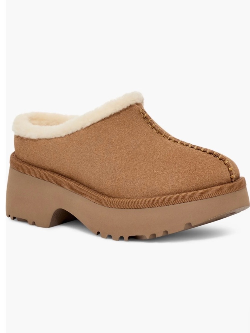 UGG New Heights Cozy Clogs - Size 8 - lightly worn - slip-on shearling mules